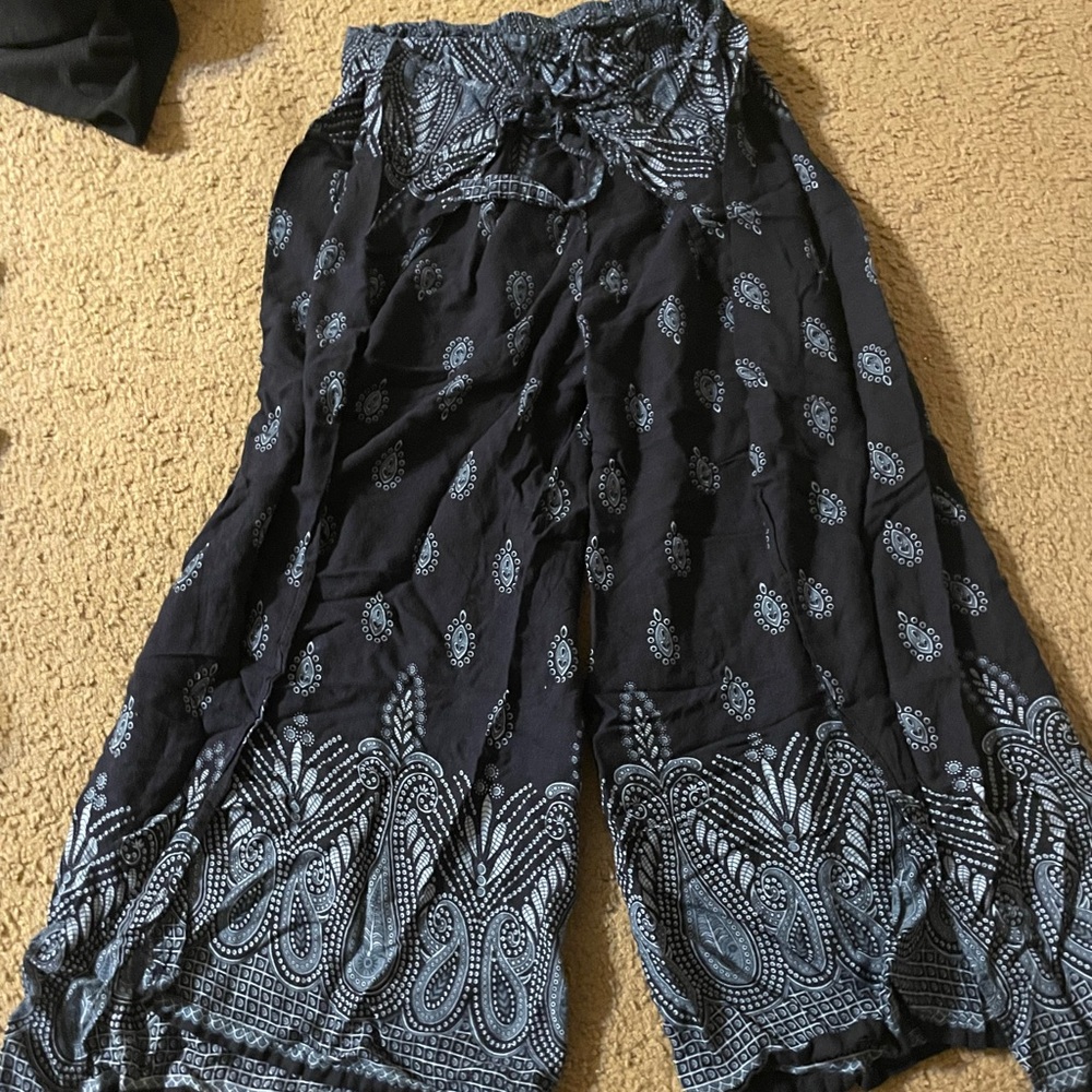 Women’s BoHo split leg pants